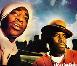 Hip Hop duo Outkast